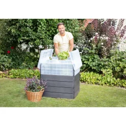 Garantia Hochbeet ERGO QUADRO TurboPlus M 85 Wood