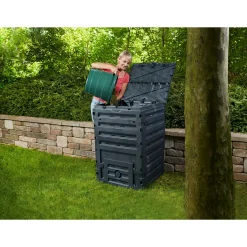 GarantiaKomposter Eco-Master 300 L schwarz