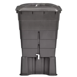 Garantia Regentonnen-Unterstand eckig 300 L graphite grey