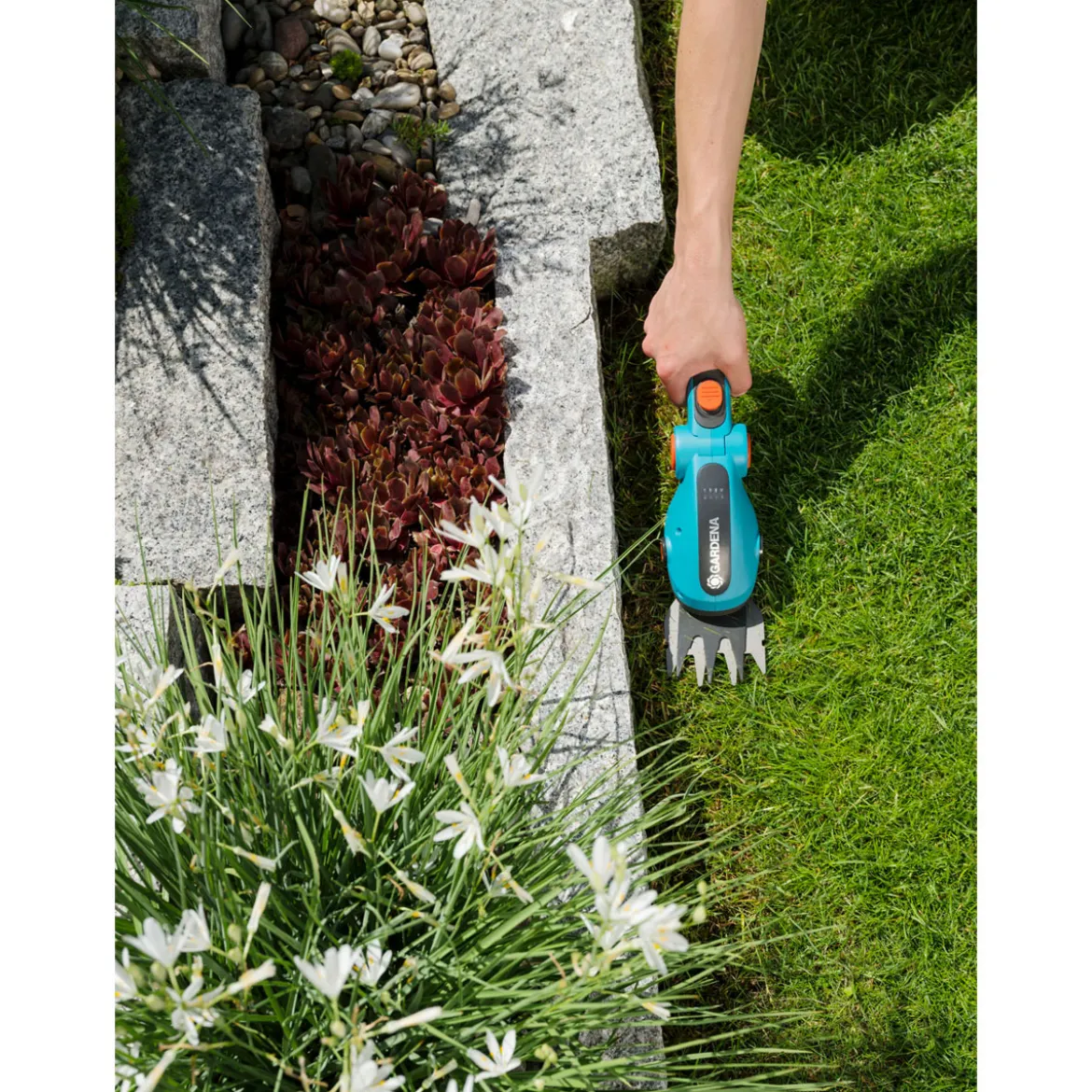 GardenaAkku-Gras und Strauchenschere ComfortCut Li