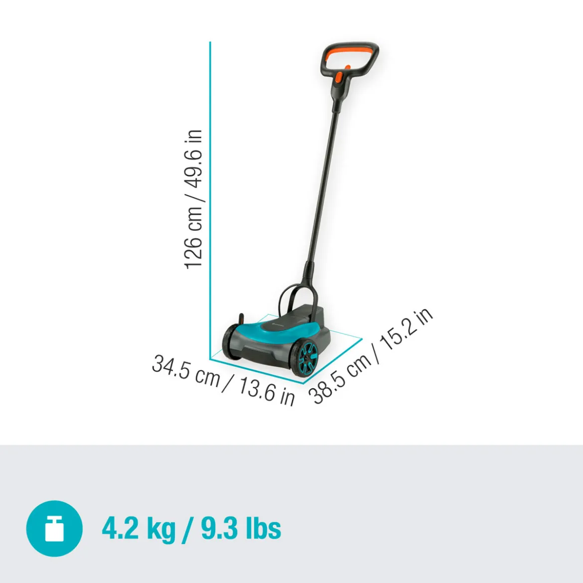 GardenaAkku-Rasenmäher Handy Mower 22/18V P4A Solo