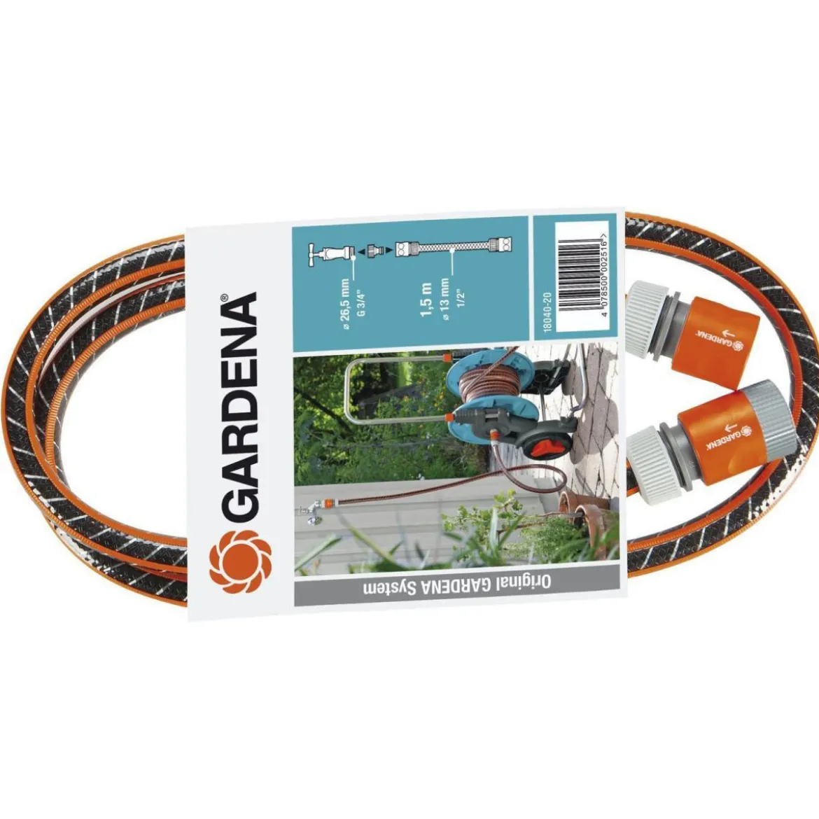 GardenaAnschlussgarnitur Comfort FLEX 1/2