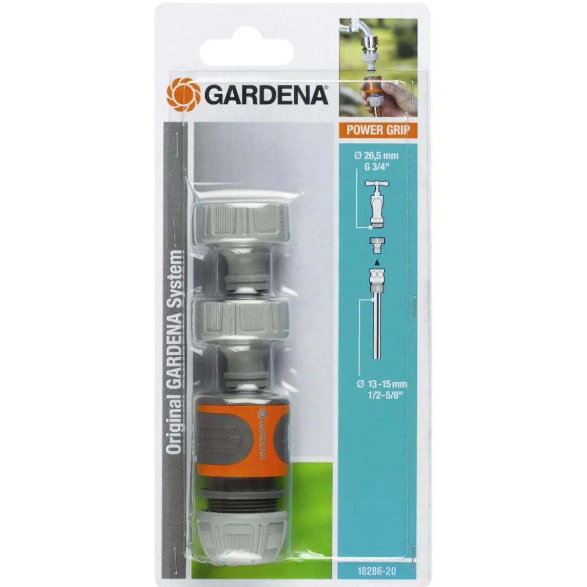 GardenaAnschluss-Satz Inhalt 2 x 18201 1 x 18215