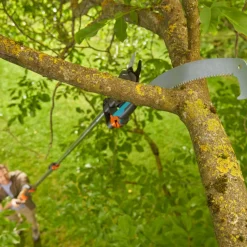 Gardena Baum- und Strauchschneider StarCut Pro L Set mit Säge und Adapter
