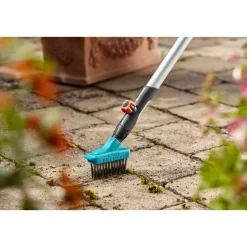 GardenaCombisystem-Set mit Besen und Fugenbuerste 3-teilig
