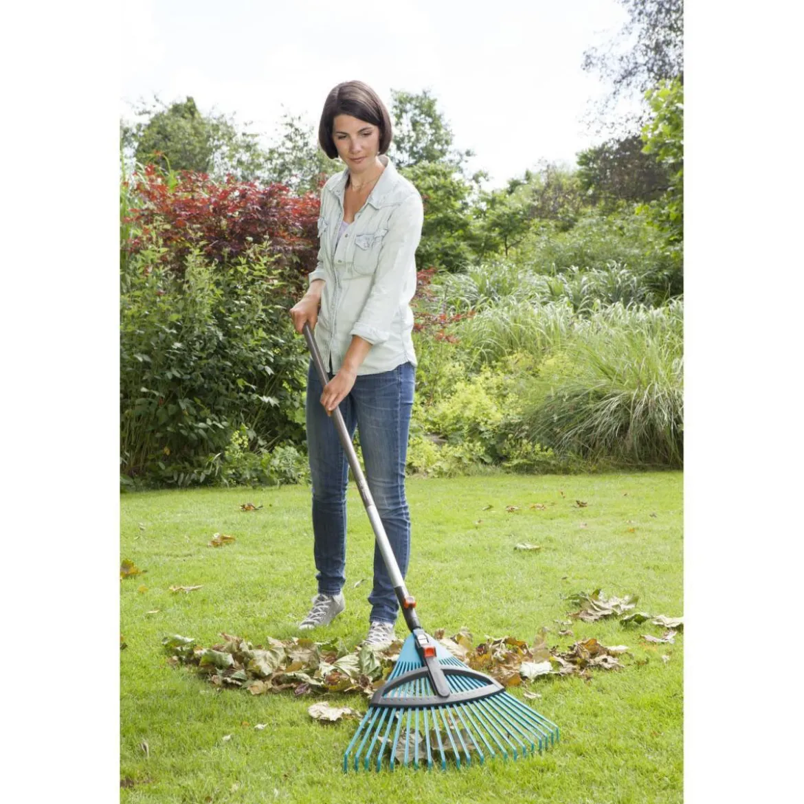 GardenaCombisystem-Verstellbesen Kunststoff 35-52 cm