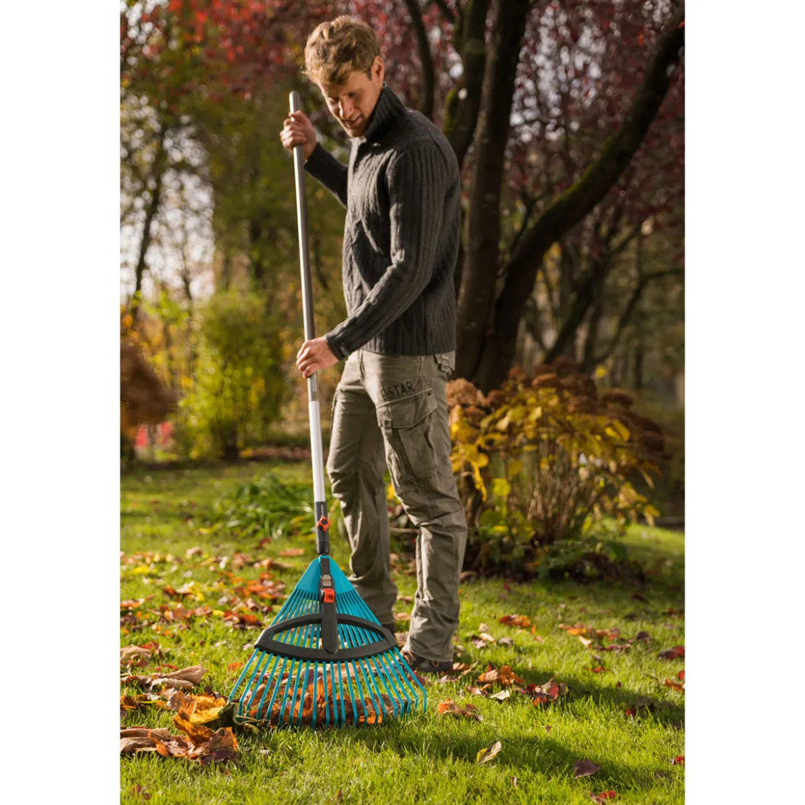 GardenaCombisystem-Verstellbesen Kunststoff 35-52 cm