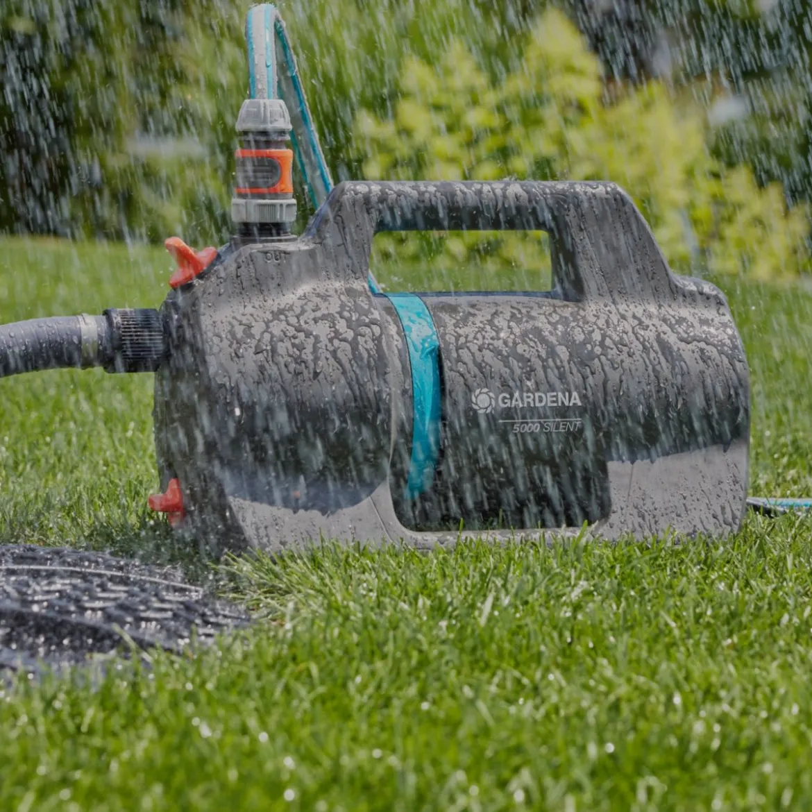 Gardena Gartenpumpe 5000 Silent