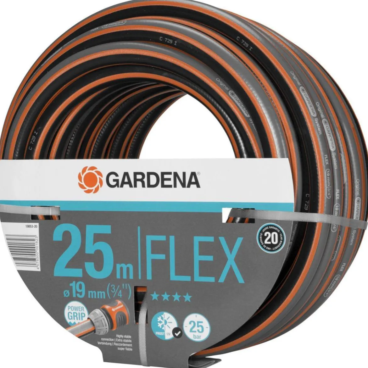 GardenaGartenschlauch Flex Comfort 3/4 Zoll 25m