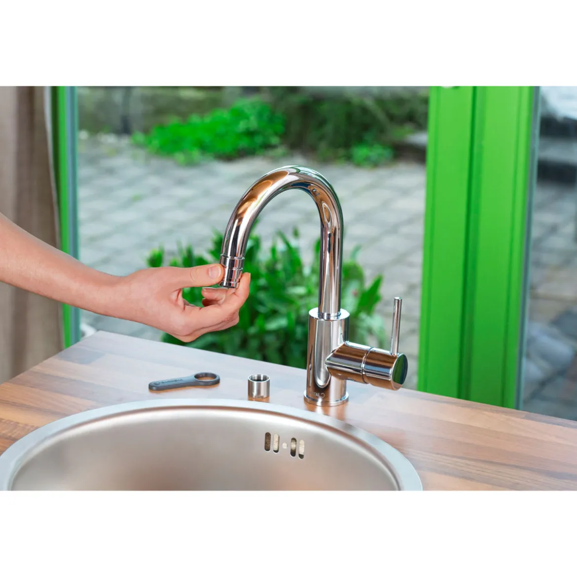 GardenaHahnverbinder für Indoor-Wasserhähne