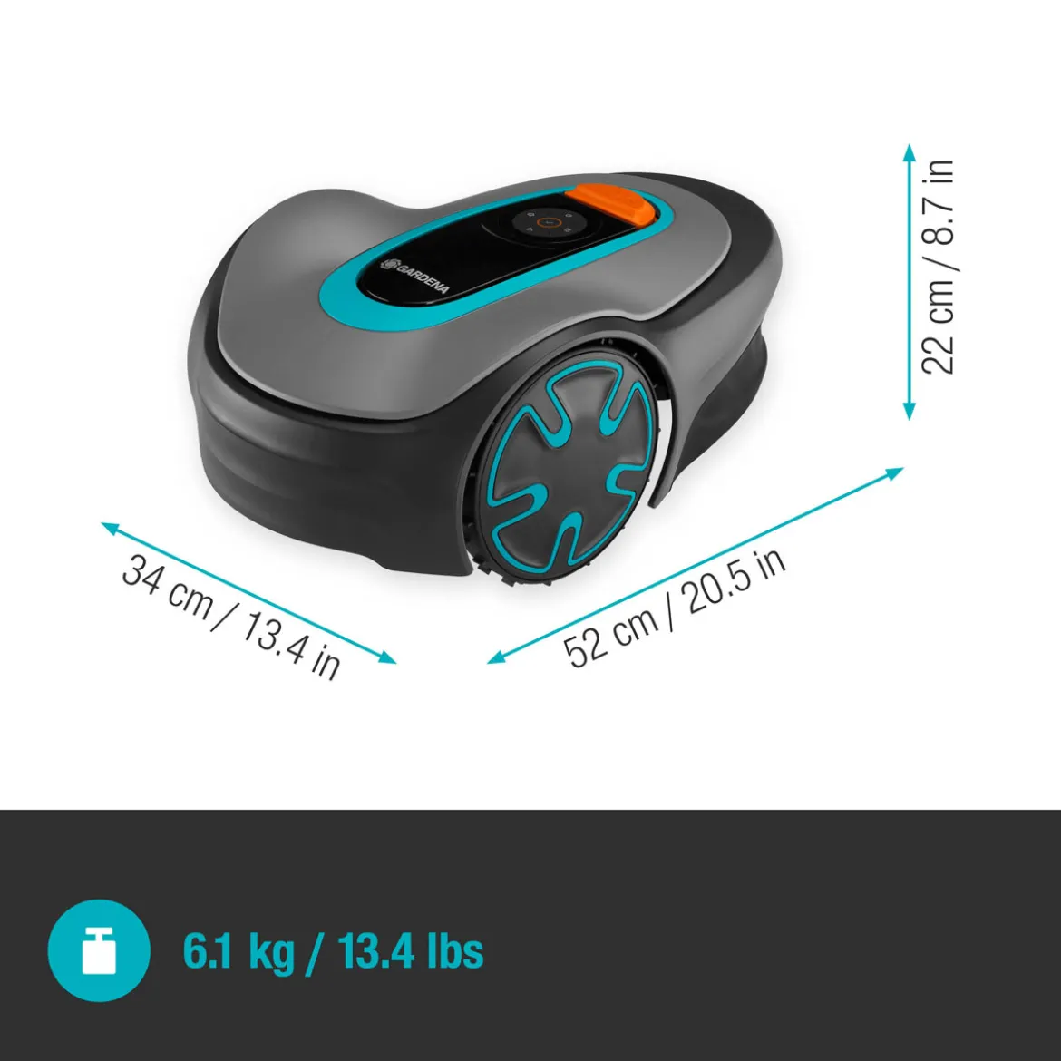 GardenaMähroboter Sileno Minimo 250 m²