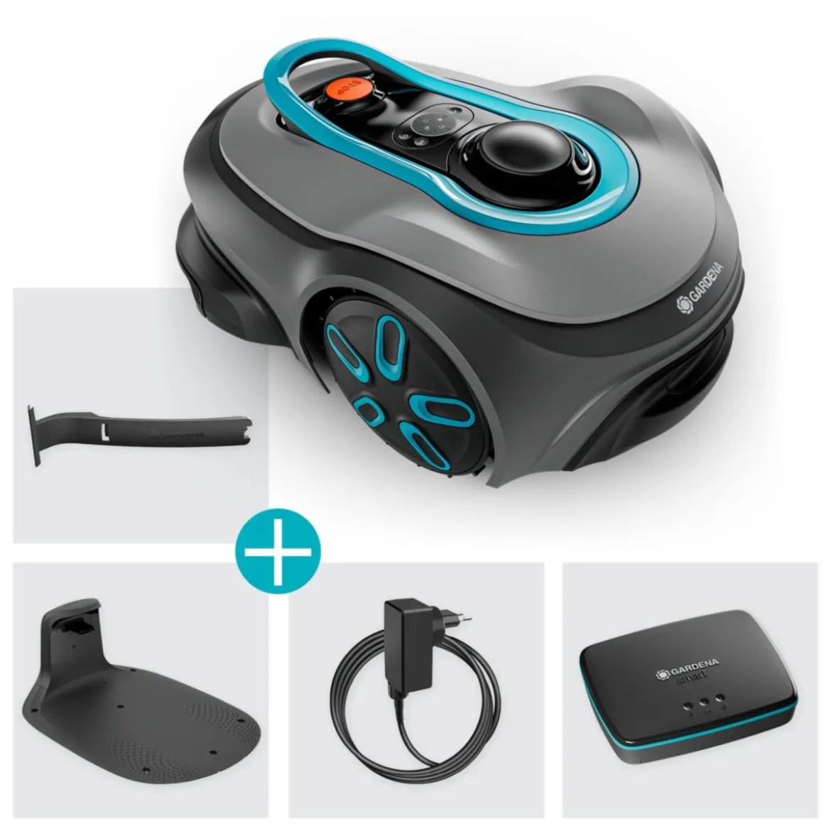 Gardena Mähroboter smart SILENO free Set 600 m² kabellos