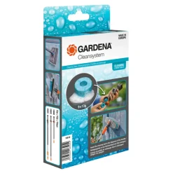 Gardena Reinigungstabs für Stiele + Stielbürsten Cleansystem 9 Stück