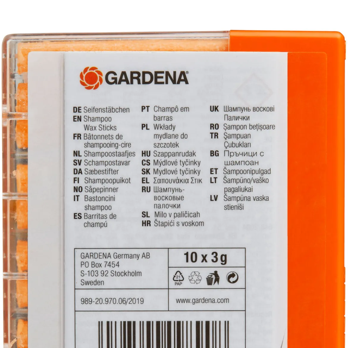 GardenaSeifenstäbchen Inhalt 10 Stück