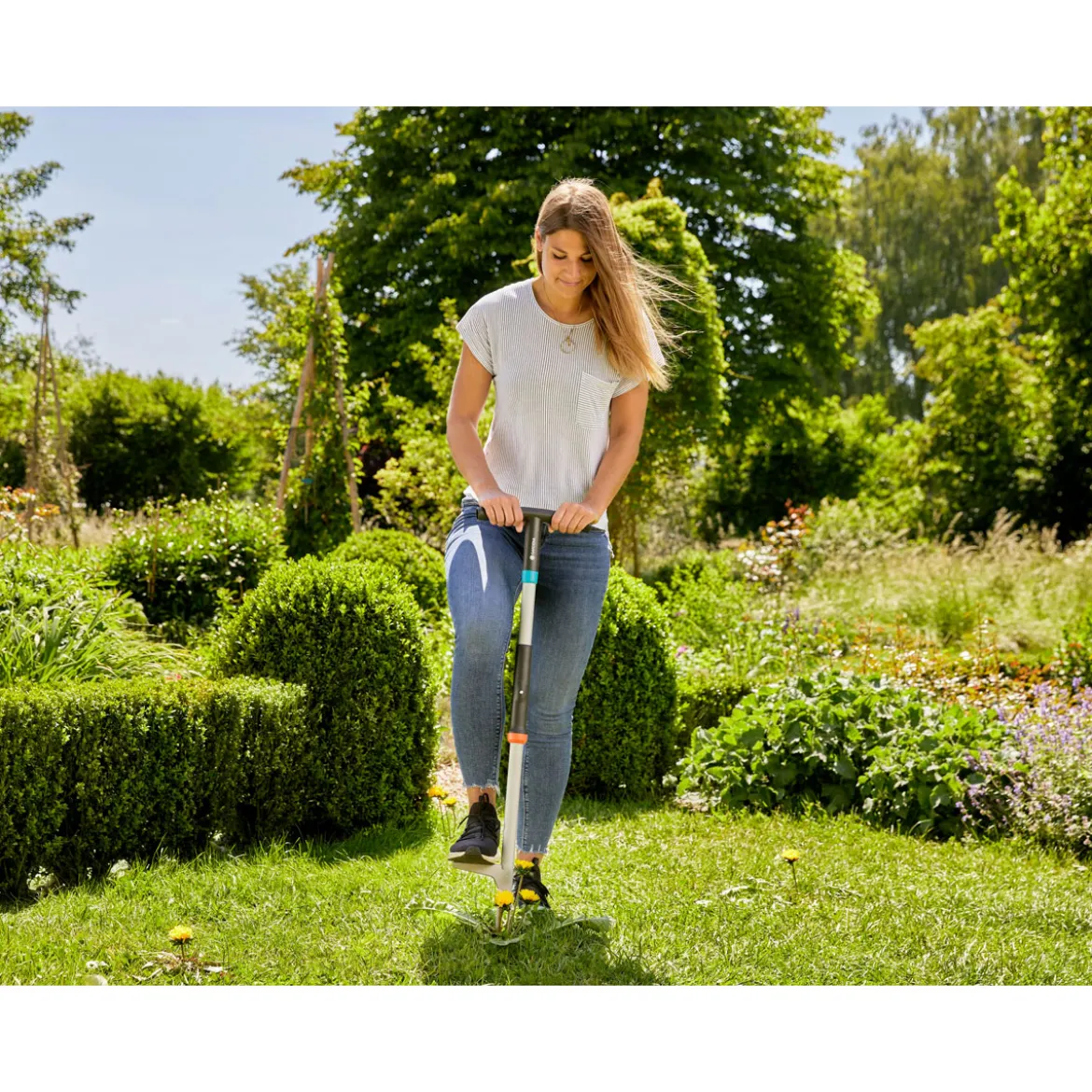 GardenaUnkrautstecher mit Fußtritt