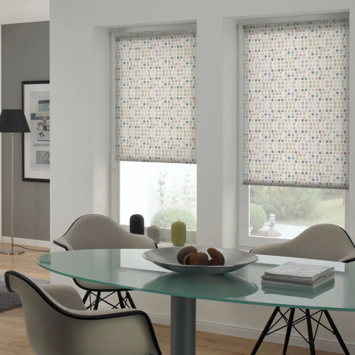 GardiniaEasyfix Rollo Japandi Mosaik 100x150 cm