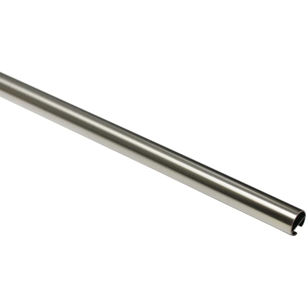 GardiniaGardinenstange Chicago mit Innenlauf Durchmesser 16 mm 200 cm Edelstahl-Optik