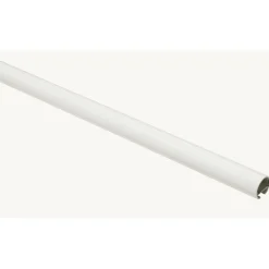 GardiniaGardinenstange Chicago mit Innenlauf Durchmesser 16 mm 160 cm weiß