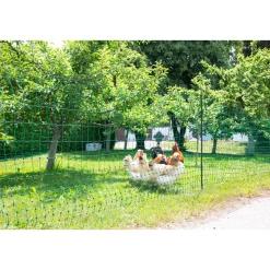 Geflügelnetz PoultryNet Doppelspitze 106 cm 50 m grün