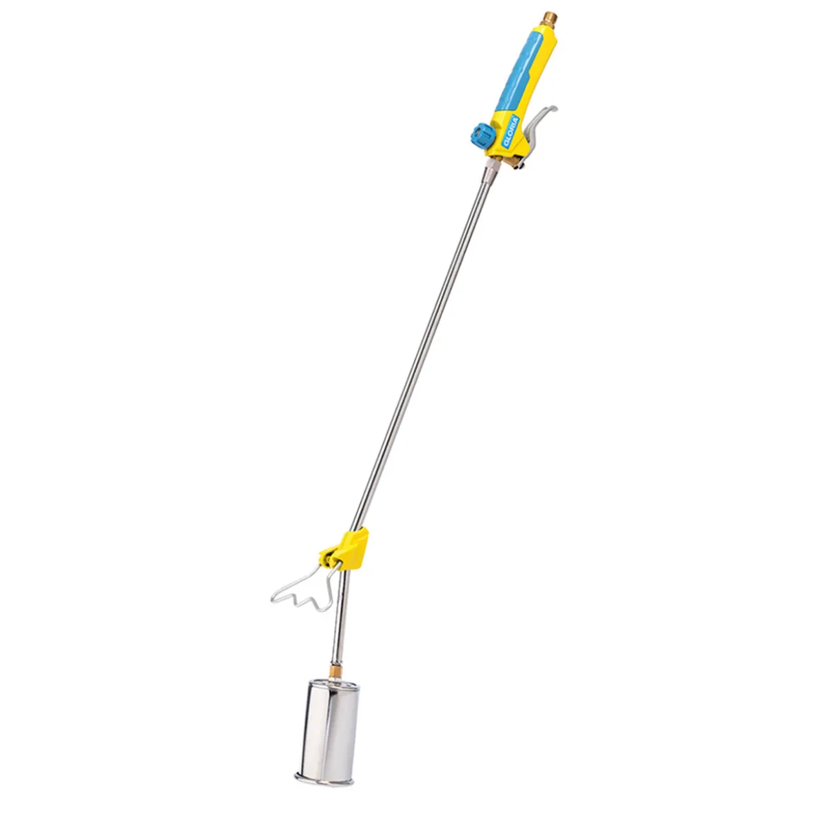 Gloria Unkrautbrenner Thermoflamm bio Professional PLUS zum Anschluss an Druckgasflasche für große Flächen