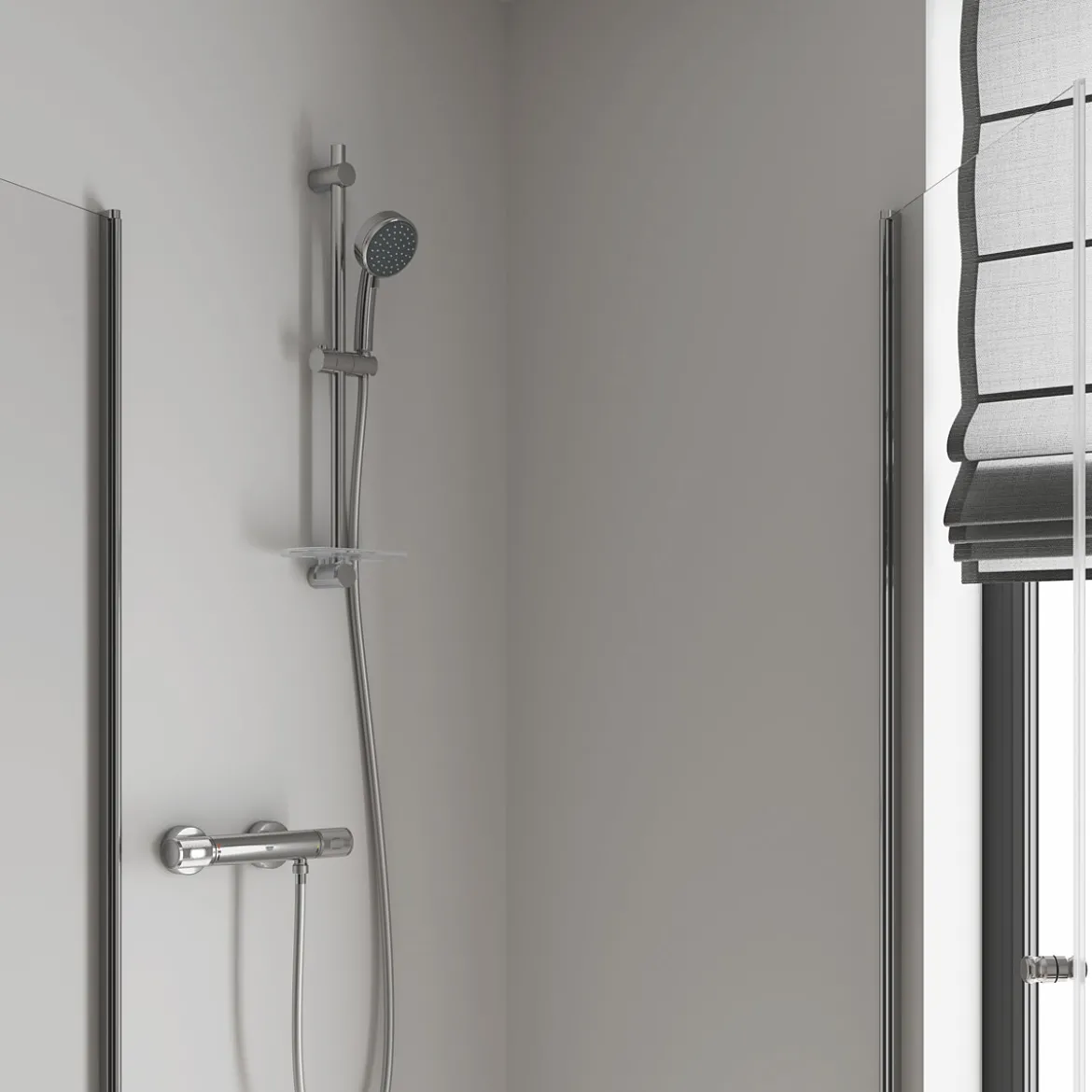 Grohe Brausethermostat Precision Feel chrom 31,3 cm