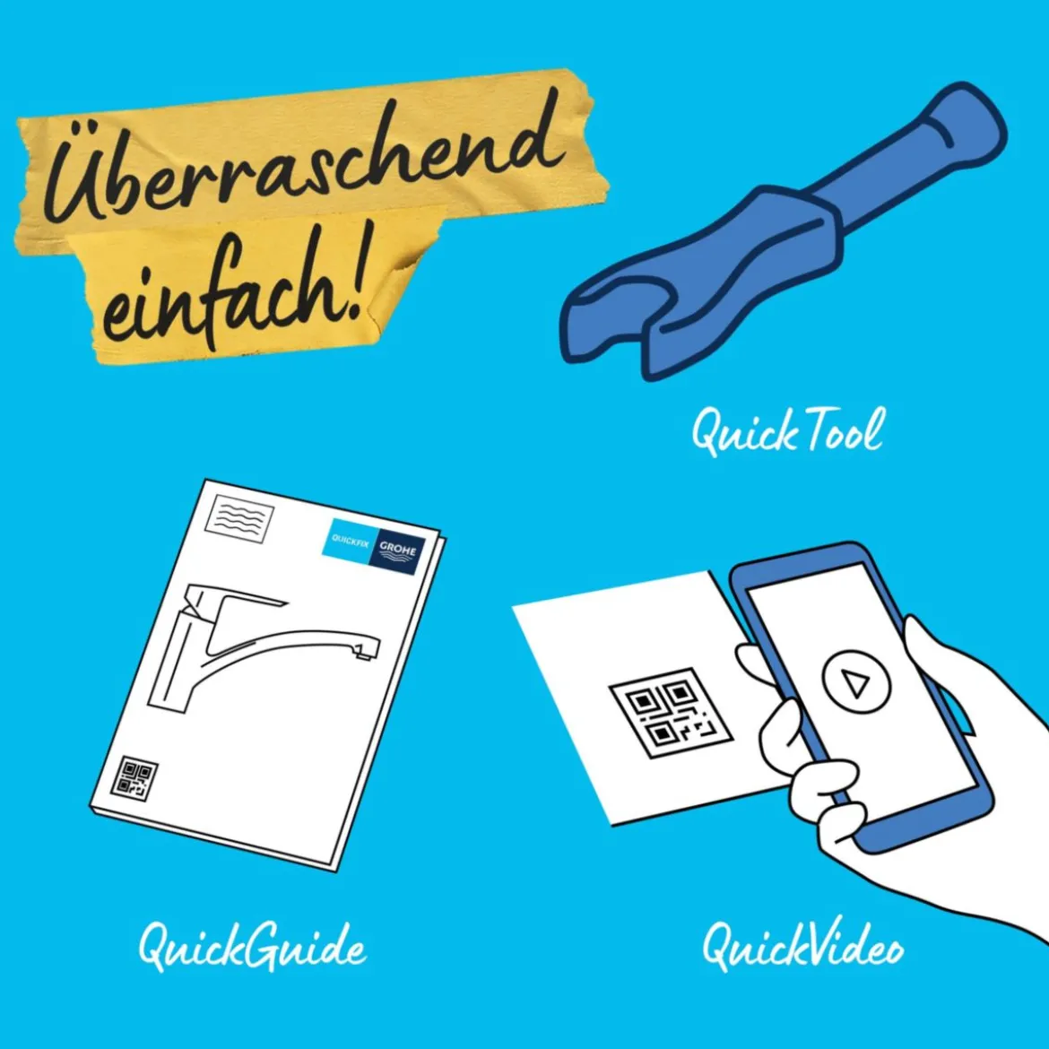 Grohe Einhand-Spültischbatterie Get 1/2"