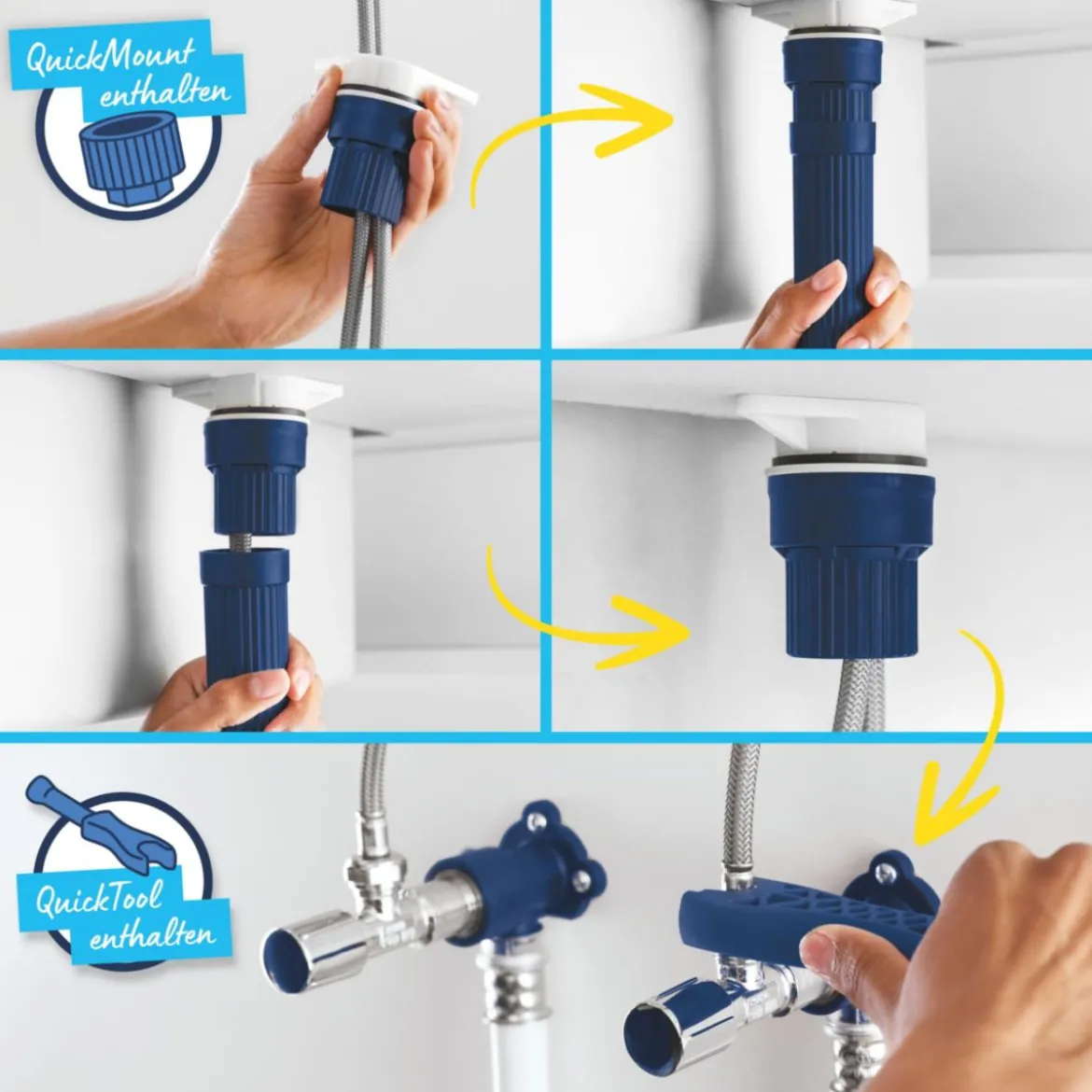 Grohe Einhand-Spültischbatterie Start Edge 1/2"