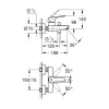 Grohe Einhand-Wannenbatterie Start 1/2"