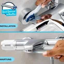 Grohe Einhand-Wannenbatterie Start 1/2