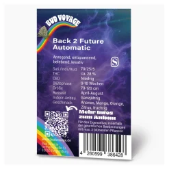Hanfsamen BudVoyage Back 2 Future Auto3 Samen