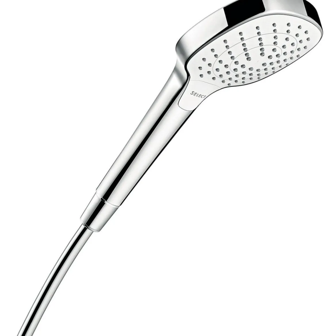 Hansgrohe Handbrause Croma Select Echrom, Dm. 11cm, 3 Strahlarten