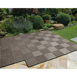 Hartmann WPC Fliese Anthrazit 30x30x2,2cm