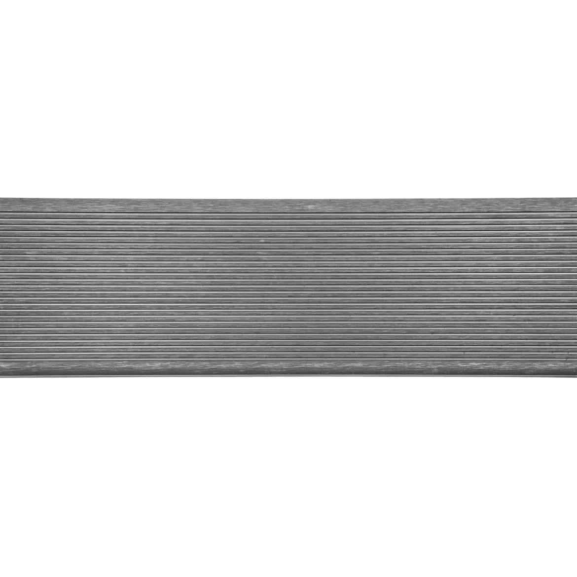 Hartmann WPC-Terrassendiele grau geriffelt 200 x 14,5 x 2,3 cm