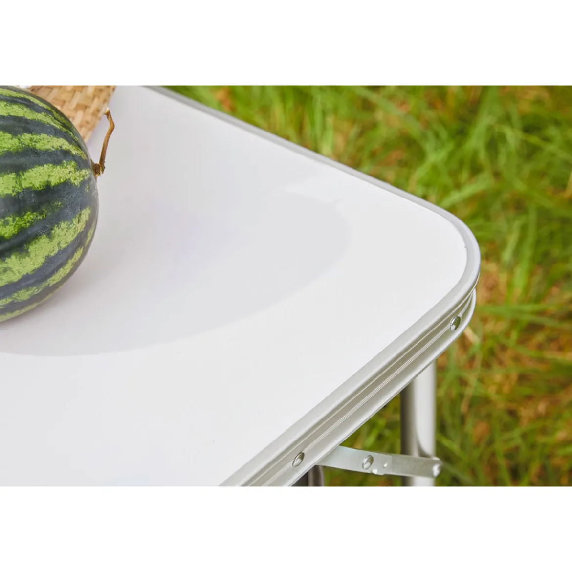 Haveson Camping-Tisch mit Ablagefächern