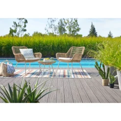 Haveson Balkon-Set Vicenza 3-teilig