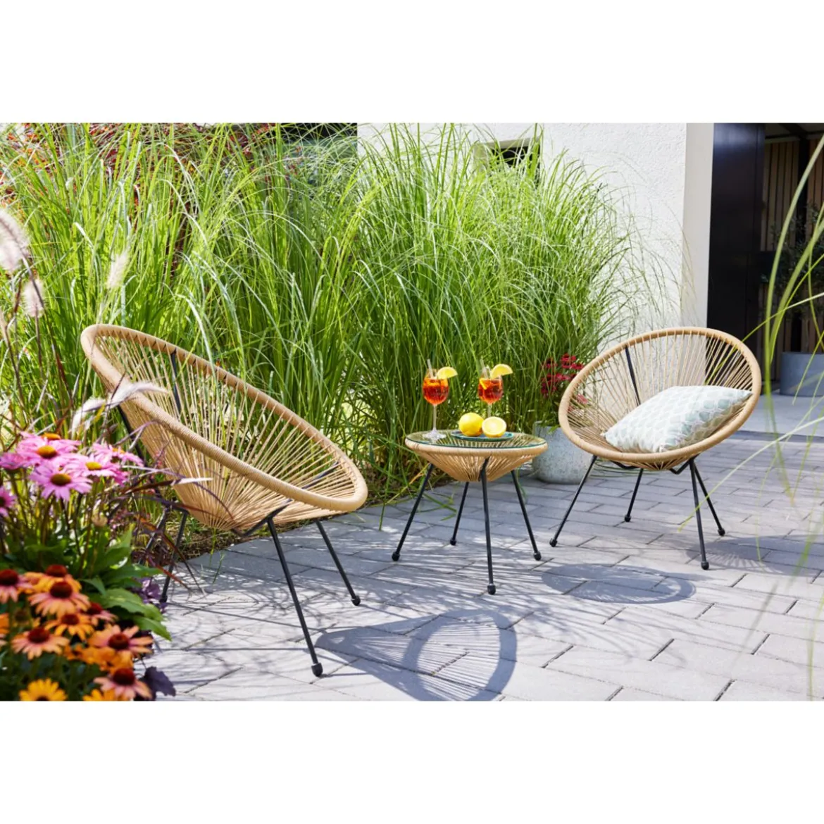 Haveson Beistelltisch Bali 45x45cm