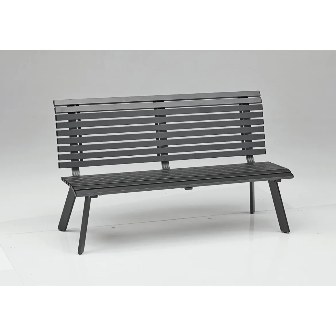 Haveson Gartenbank Halmstad anthrazit 150 x 89 x 63 cm
