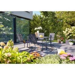 Haveson Gartenmöbel-Set Colmar anthrazit
