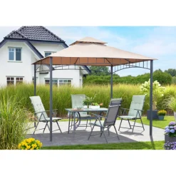Haveson Gartenmöbelset Leipzig 5-teilig