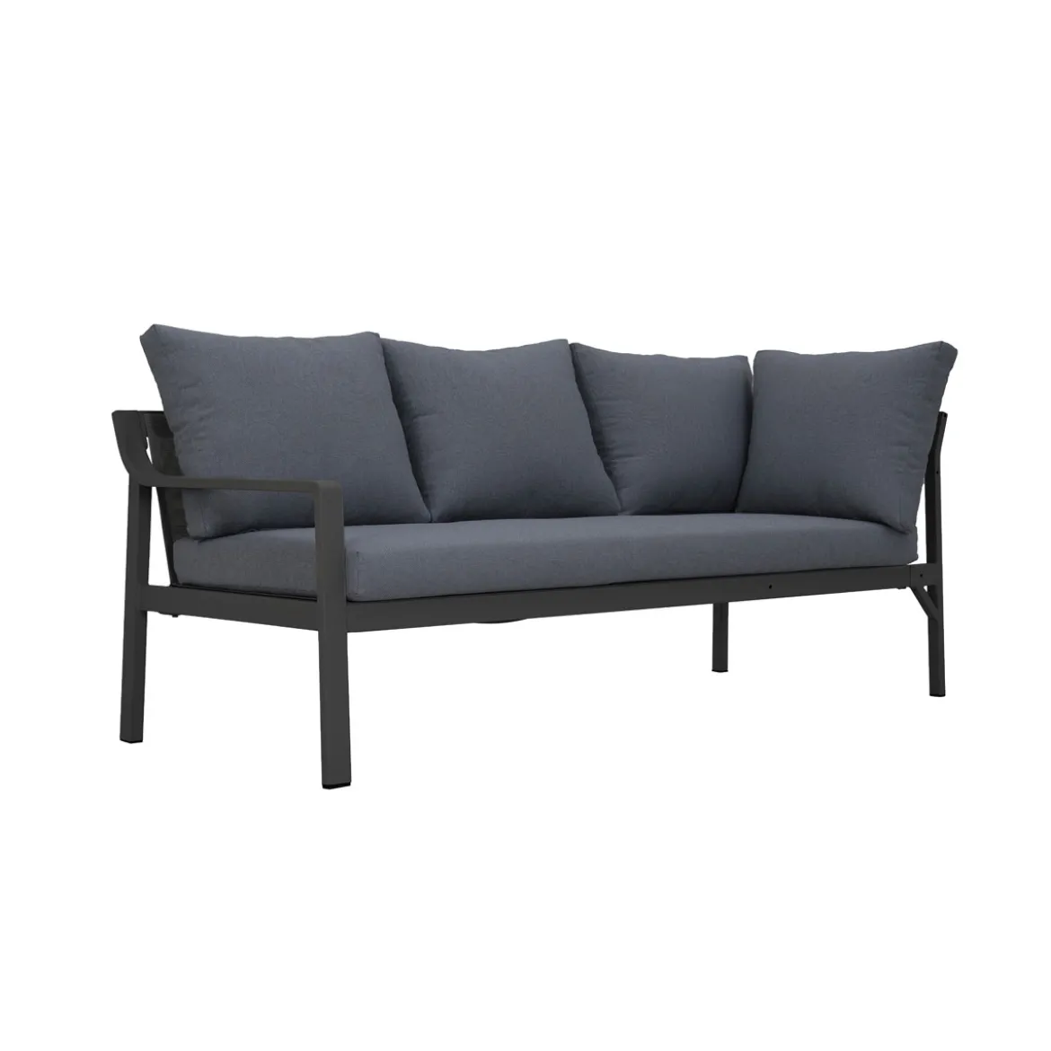Haveson Loungeset Porto anthrazit