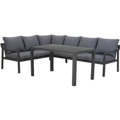 Haveson Loungeset Porto anthrazit