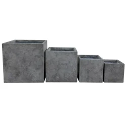 Haveson Pflanengefäßserie Wiped Grey