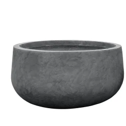 Haveson Pflanzgefäßserie Wiped Grey