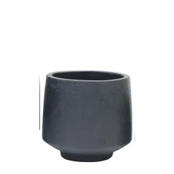 Haveson Pflanztopf PORES anthrazit 32 x 32 x 29 cm