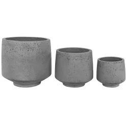 Haveson Pflanztopf PORES grau 32 x 32 x 29 cm