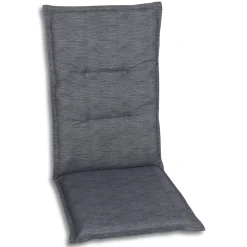 Haveson Sitzauflage Hochlehner 118x48x4cm anthrazit