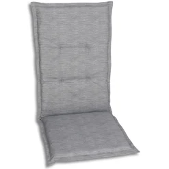 Haveson Sitzauflage Hochlehner 118x48x4cm hellgrau