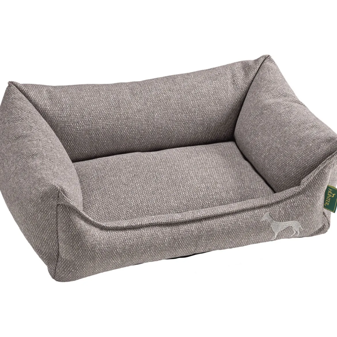 Hunter Hundesofa Prag grau 90 x 70 cm