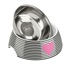 Hunter Melamin-Napf Biri weiß-schwarz 160 ml