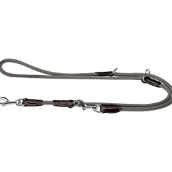 Hunter Verstellbare Führleine Freestyle grau 8 mm